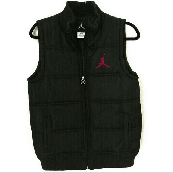 ❌SOLD❌JORDAN Jumpman Black Puffer Vest - Picture 2 of 4